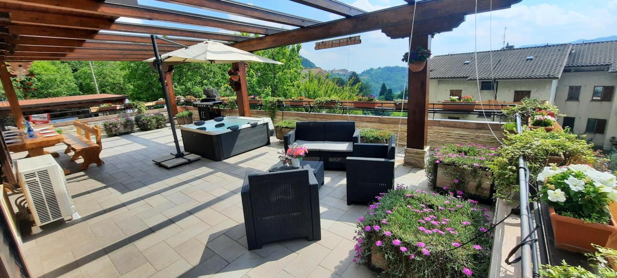 La Terrazza Casa Vacanza Каренно Экстерьер фото